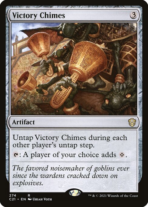 Victory Chimes - Commander 2021 Magic card