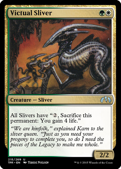 Victual Sliver - Tempest Remastered Magic card