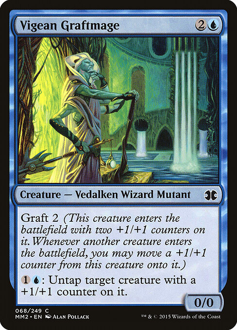 Vigean Graftmage - Modern Masters 2015 Magic card