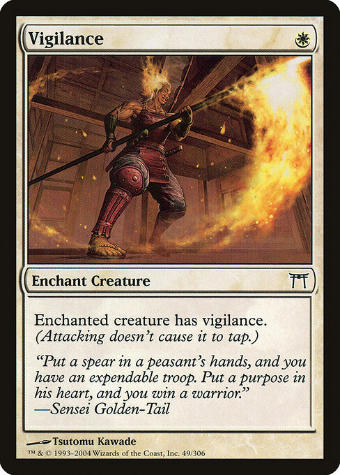 Vigilance - Champions of Kamigawa Magic card
