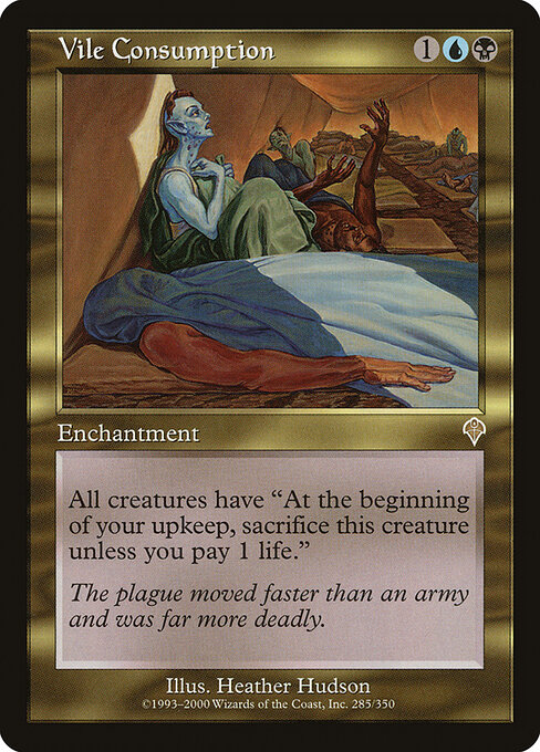 Vile Consumption - Invasion Magic card