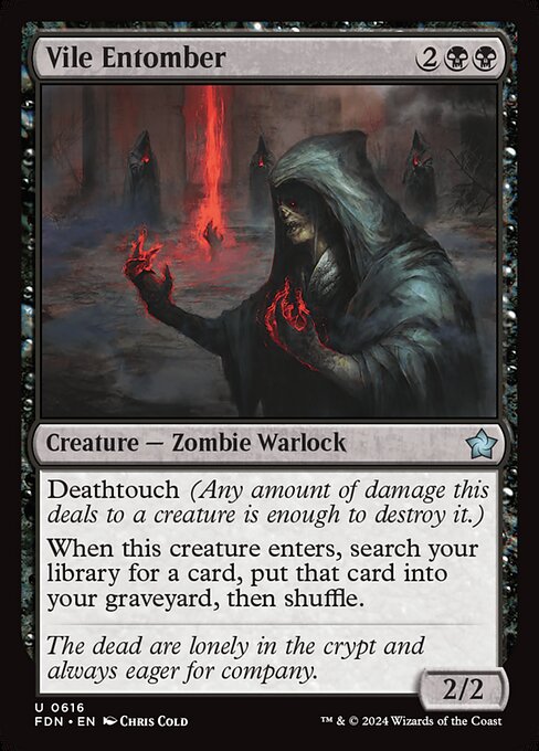 Vile Entomber - Foundations Magic card