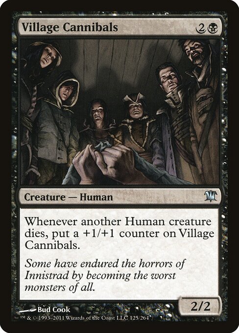 Village Cannibals - Innistrad Magic card