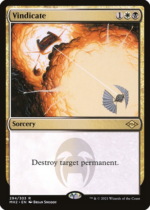 Vindicate - Modern Horizons 2 Magic card