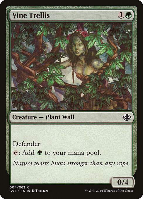 Vine Trellis - Duel Decks Anthology: Garruk vs. Liliana Magic card