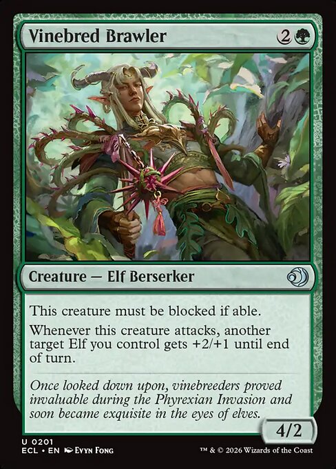 Vinebred Brawler - Lorwyn Eclipsed Magic card