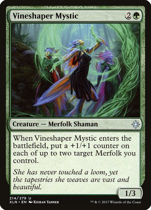 Vineshaper Mystic - Ixalan Magic card