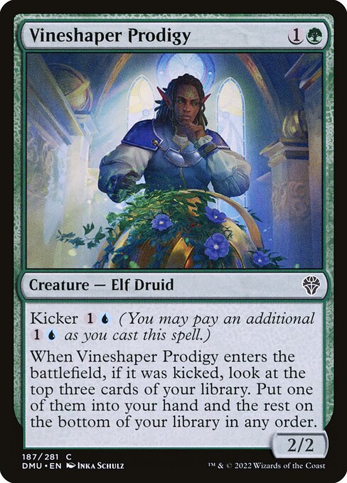 Vineshaper Prodigy - Dominaria United Magic card