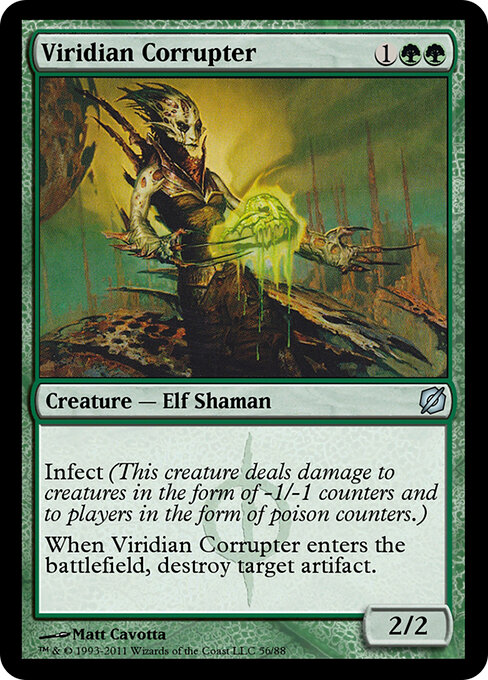 Viridian Corrupter - Duel Decks: Mirrodin Pure vs. New Phyrexia Magic card