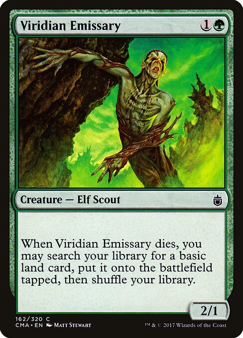 Viridian Emissary - Commander Anthology Magic card