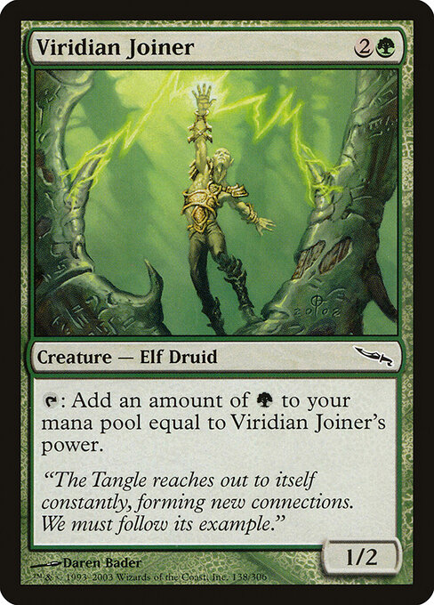 Viridian Joiner - Mirrodin Magic card