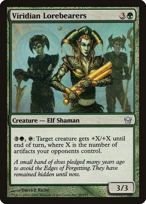 Viridian Lorebearers - Fifth Dawn Magic card