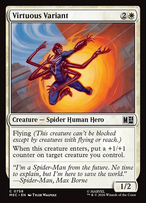 Virtuous Variant - Marvel Super Heroes Commander Magic card