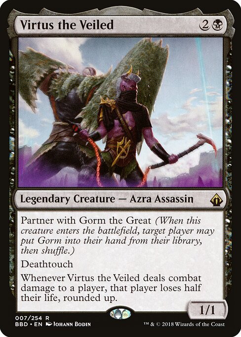 Virtus the Veiled - Battlebond (#7) - Illustrated by Johann Bodin - Magic: The Gathering Card