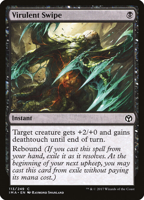 Virulent Swipe - Iconic Masters Magic card
