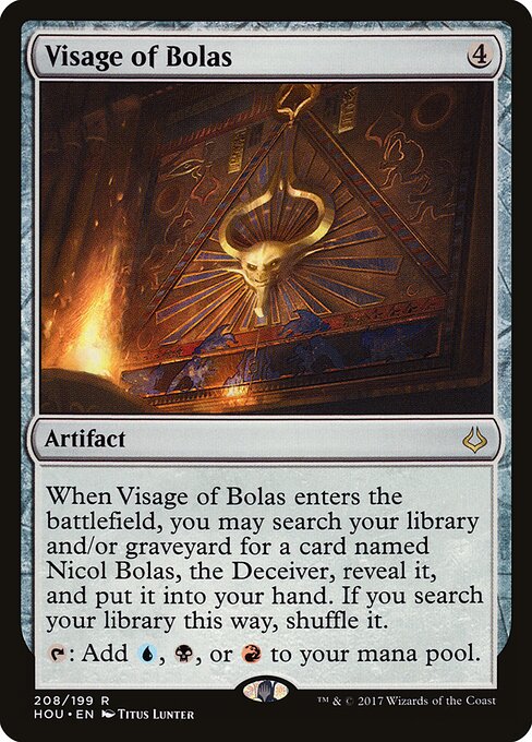 Visage of Bolas - Hour of Devastation Magic card