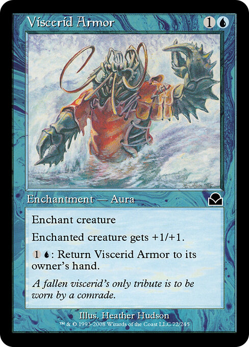 Viscerid Armor - Masters Edition II Magic card