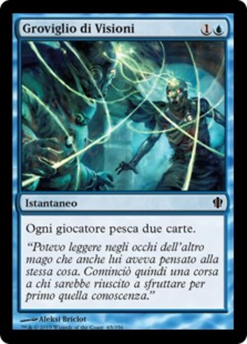 Stränge der Visionen (Vision Skeins) - Commander 2013 (#65) - Illustrated by Aleksi Briclot - Magic: The Gathering Card