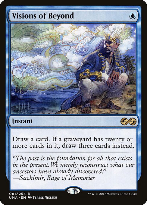 Visions of Beyond - Ultimate Masters Magic card