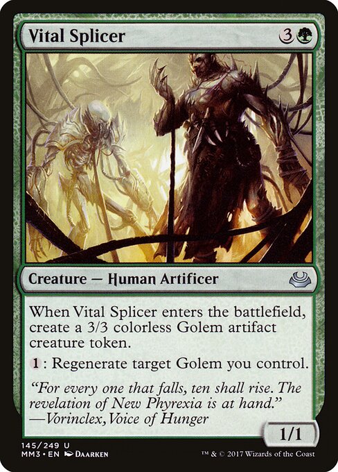 Vital Splicer - Modern Masters 2017 Magic card