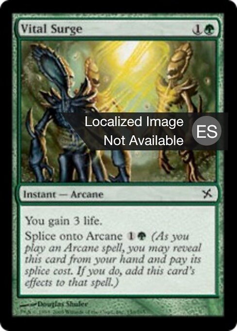 Impeto Vitale (Vital Surge) - Betrayers of Kamigawa (#150) - Illustrated by Douglas Shuler - Magic: The Gathering Card
