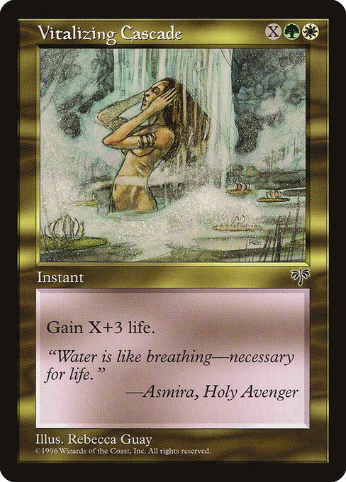 Vitalizing Cascade - Mirage Magic card