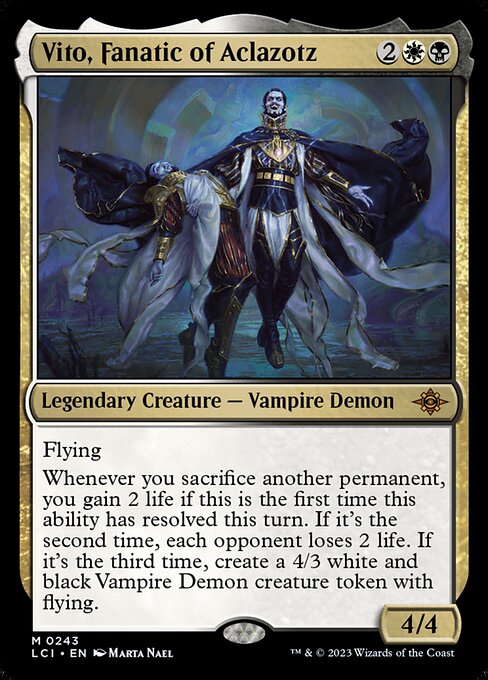 Vito, Fanatic of Aclazotz - The Lost Caverns of Ixalan Magic card
