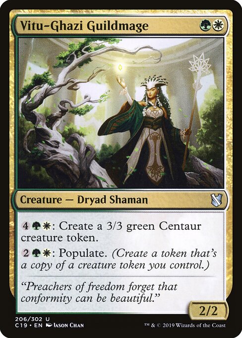 Vitu-Ghazi Guildmage - Commander 2019 Magic card