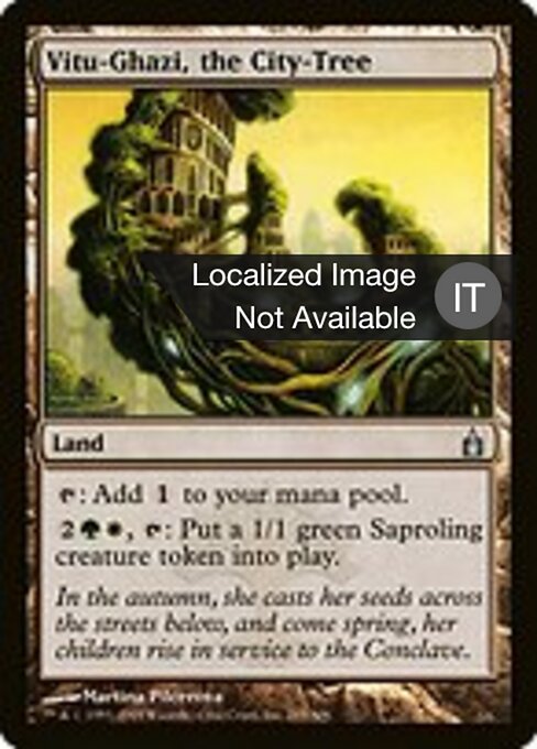 Vitu-Ghazi, the City-Tree - Archenemy (#136) - Illustrated by Martina Pilcerova - Magic: The Gathering Card