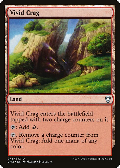 Vivid Crag - Commander Anthology Volume II Magic card