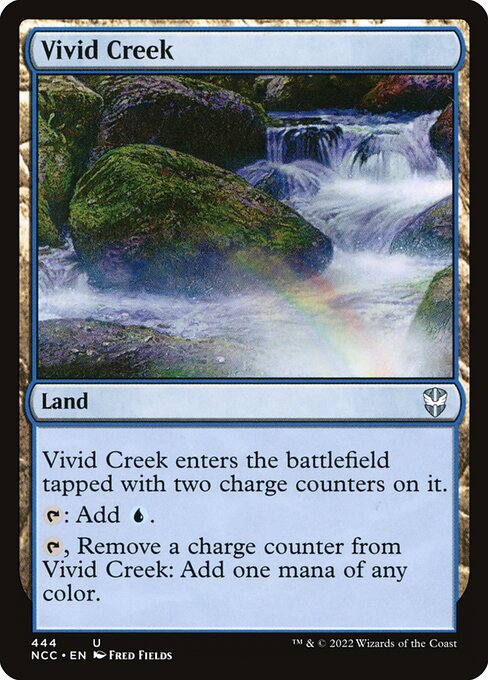 Vivid Creek - New Capenna Commander Magic card