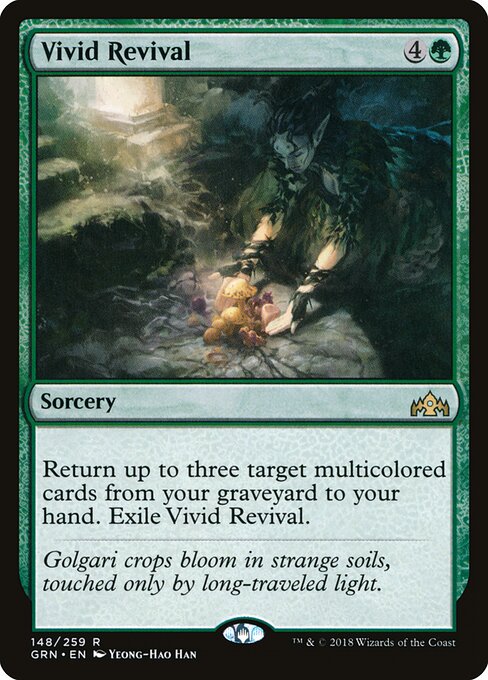 Vivid Revival - Guilds of Ravnica Magic card