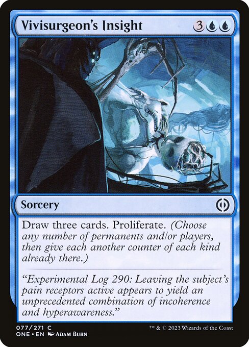 Vivisurgeon's Insight - Phyrexia: All Will Be One Magic card