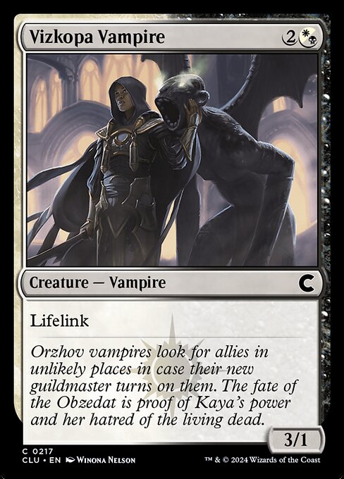 Vizkopa Vampire - Ravnica: Clue Edition Magic card