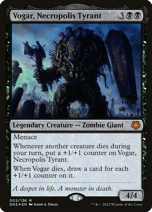 Vogar, Necropolis Tyrant - Game Night: Free-for-All Magic card