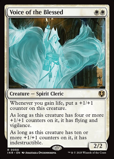 Voice of the Blessed - Innistrad Remastered Magic card