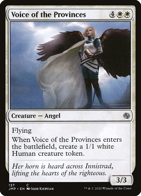 Voice of the Provinces - Jumpstart Magic card