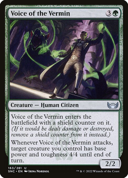 Voice of the Vermin - Streets of New Capenna Magic card