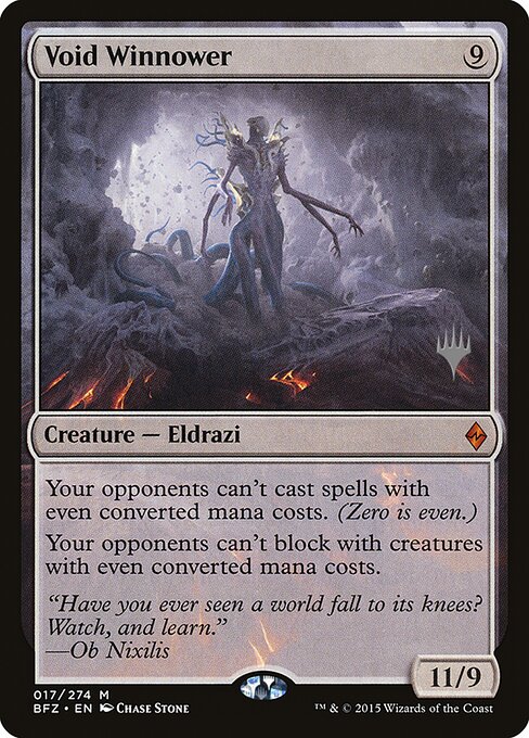 Void Winnower - Store Championships (#32) - Illustrated by Joshua Raphael - Magic: The Gathering Card
