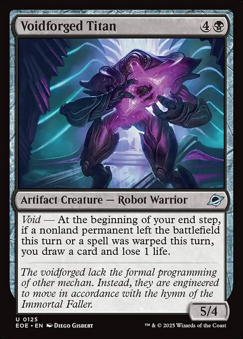 Voidforged Titan - Edge of Eternities Magic card