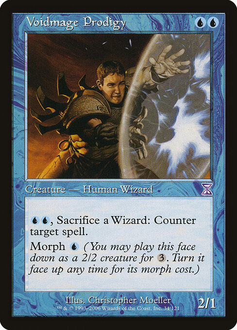 Voidmage Prodigy - Time Spiral Timeshifted Magic card