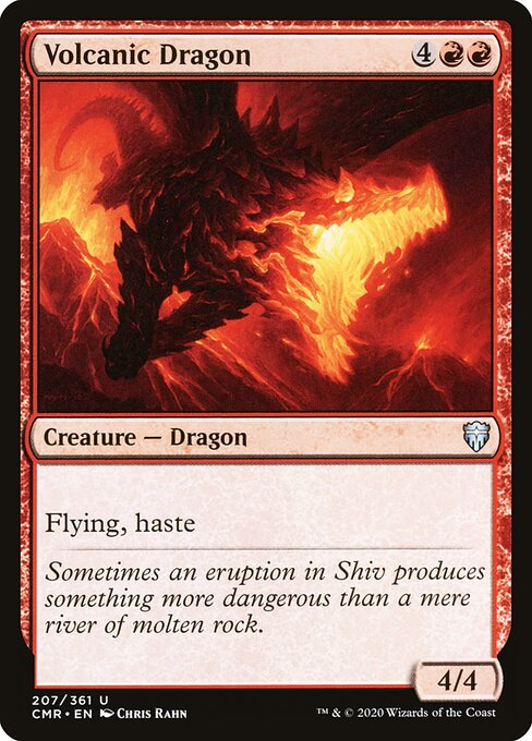 Volcanic Dragon - Commander Legends Magic card