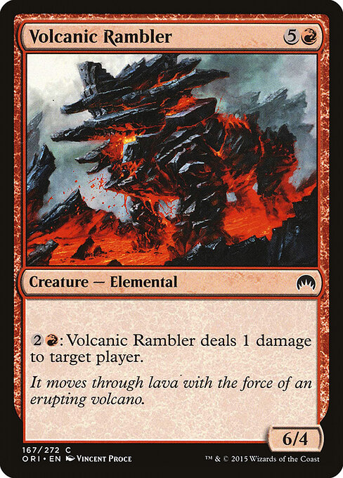 Volcanic Rambler - Magic Origins Magic card