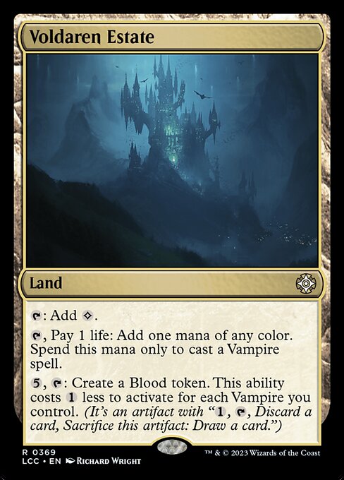 Voldaren Estate - The Lost Caverns of Ixalan Commander Magic card