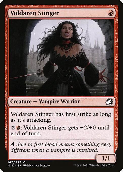 Voldaren Stinger - Innistrad: Midnight Hunt Magic card