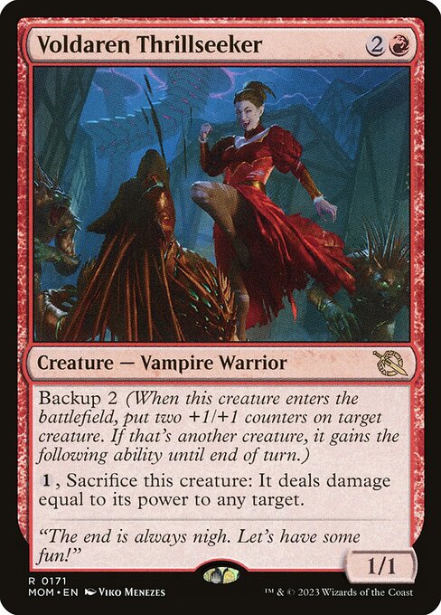 Voldaren Thrillseeker - March of the Machine Magic card