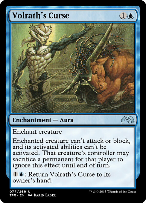 Volrath's Curse - Tempest Remastered Magic card