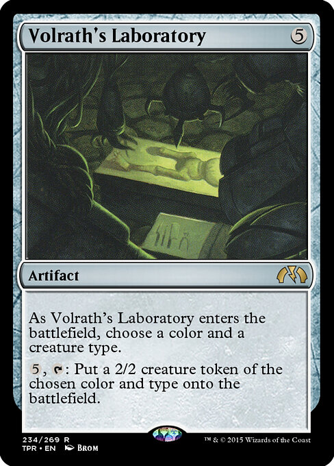 Volrath's Laboratory - Tempest Remastered Magic card