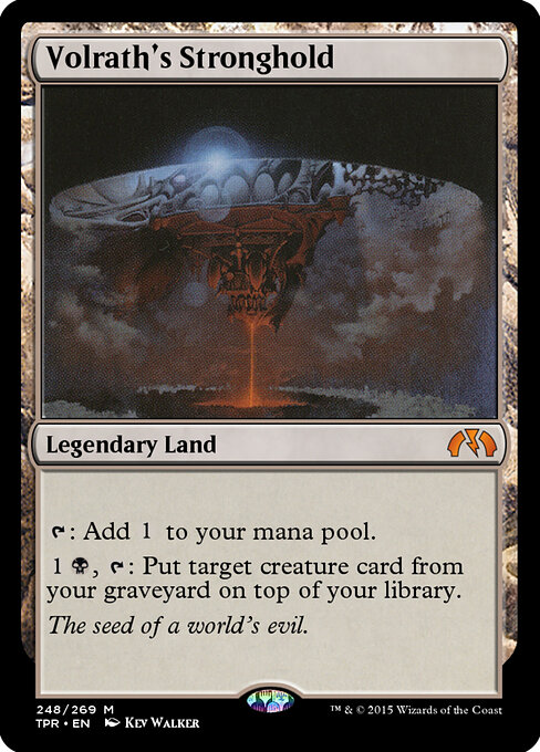 Volrath's Stronghold - Tempest Remastered Magic card