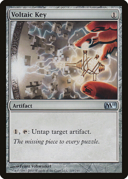 Voltaic Key - Magic 2011 Magic card
